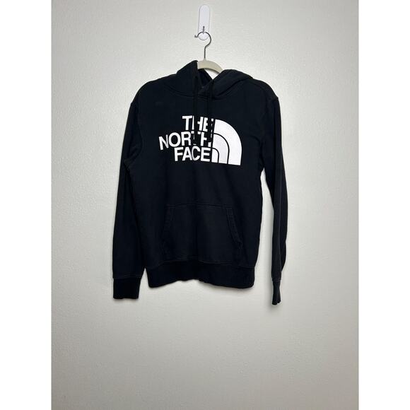 The North Face Hoodie Mens Black Small Pullover Sweatshirt - Picture 1 of 6